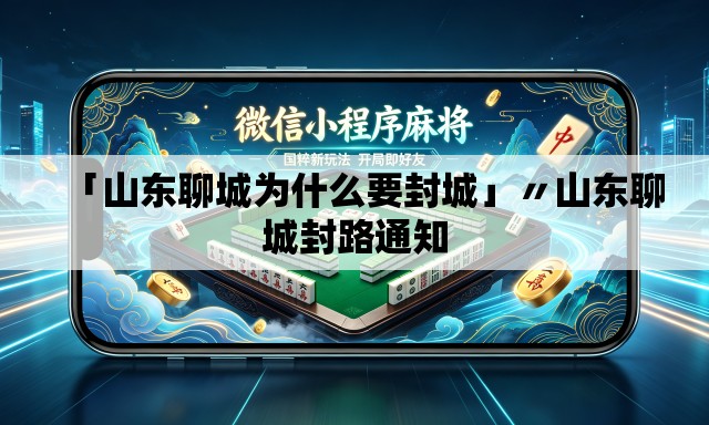 「山东聊城为什么要封城」〃山东聊城封路通知