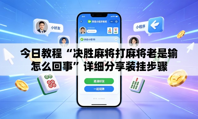 今日教程“决胜麻将打麻将老是输怎么回事	”详细分享装挂步骤