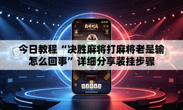 今日教程“决胜麻将打麻将老是输怎么回事”详细分享装挂步骤