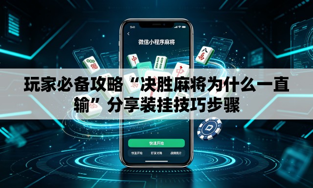 玩家必备攻略“决胜麻将为什么一直输”分享装挂技巧步骤