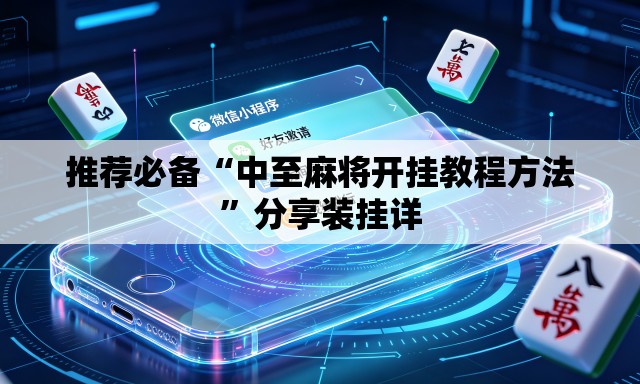 推荐必备“中至麻将开挂教程方法”分享装挂详