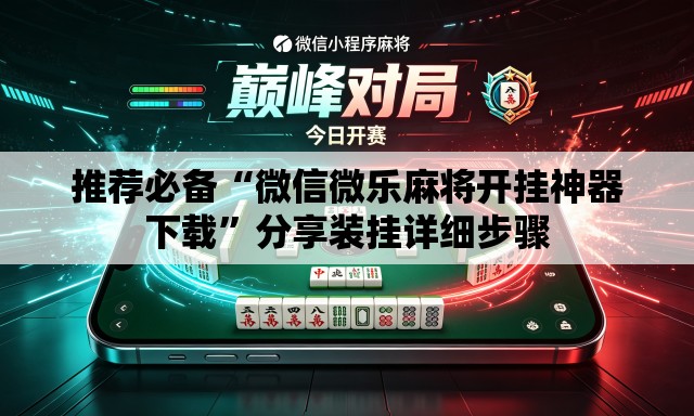 推荐必备“微信微乐麻将开挂神器下载”分享装挂详细步骤