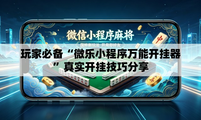 玩家必备“微乐小程序万能开挂器”真实开挂技巧分享