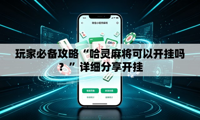 玩家必备攻略“哈灵麻将可以开挂吗？”详细分享开挂