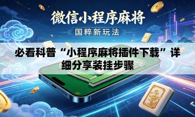 必看科普“小程序麻将插件下载	”详细分享装挂步骤