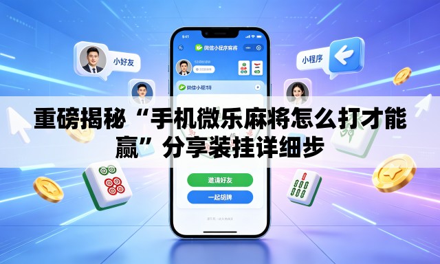 重磅揭秘“手机微乐麻将怎么打才能赢”分享装挂详细步