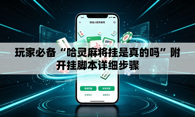 玩家必备“哈灵麻将挂是真的吗”附开挂脚本详细步骤