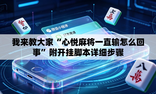 我来教大家“心悦麻将一直输怎么回事”附开挂脚本详细步骤