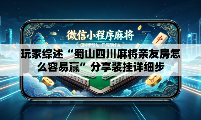 玩家综述“蜀山四川麻将亲友房怎么容易赢”分享装挂详细步