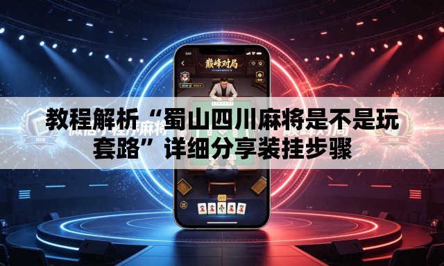 教程解析“蜀山四川麻将是不是玩套路”详细分享装挂步骤