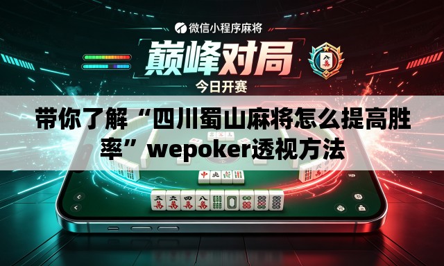 带你了解“四川蜀山麻将怎么提高胜率	”wepoker透视方法