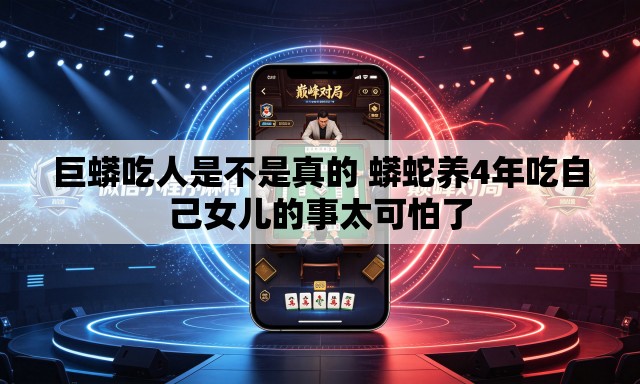 巨蟒吃人是不是真的 蟒蛇养4年吃自己女儿的事太可怕了