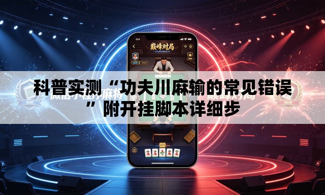 科普实测“功夫川麻输的常见错误”附开挂脚本详细步