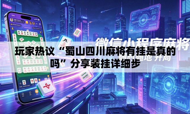 玩家热议“蜀山四川麻将有挂是真的吗”分享装挂详细步