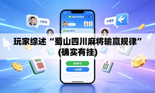 玩家综述“蜀山四川麻将输赢规律”(确实有挂)