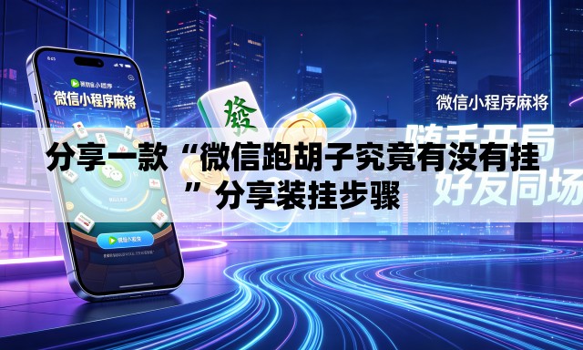 分享一款“微信跑胡子究竟有没有挂”分享装挂步骤