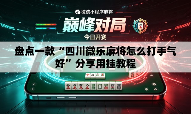 盘点一款“四川微乐麻将怎么打手气好	”分享用挂教程