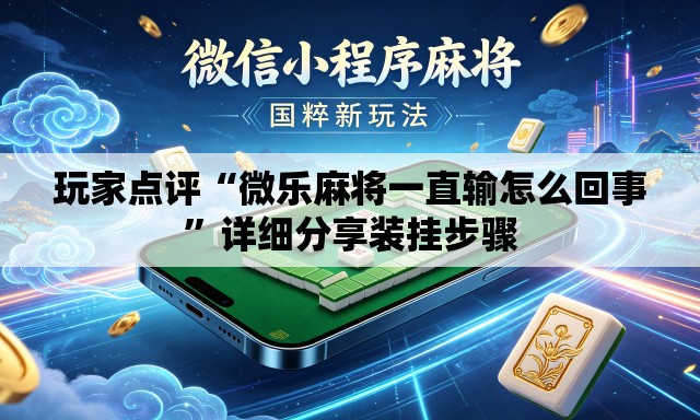 玩家点评“微乐麻将一直输怎么回事”详细分享装挂步骤