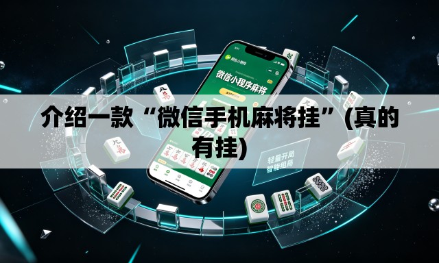 介绍一款“微信手机麻将挂”(真的有挂)